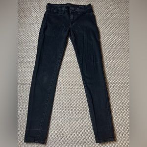 Lucky Brand Womens Brooke Legging Jeans Size 2 Faded Dark Wash Denim Slim